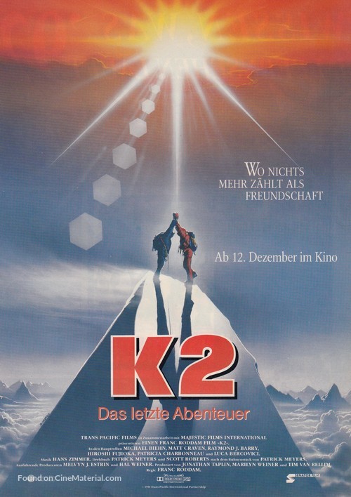 K2 - German Movie Poster