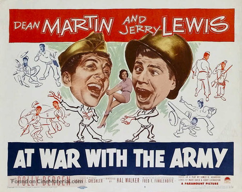 At War with the Army - Movie Poster