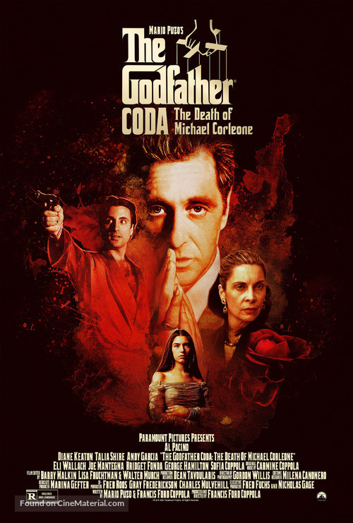 The Godfather: Part III - Re-release movie poster