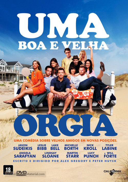 A Good Old Fashioned Orgy - Brazilian DVD movie cover