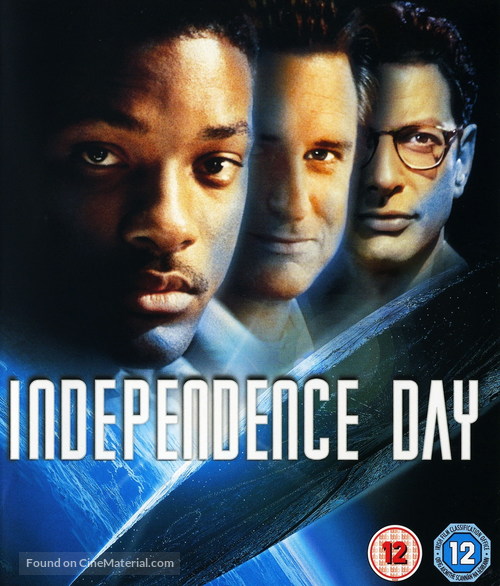 Independence Day - British Blu-Ray movie cover
