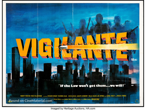 Vigilante - British Movie Poster