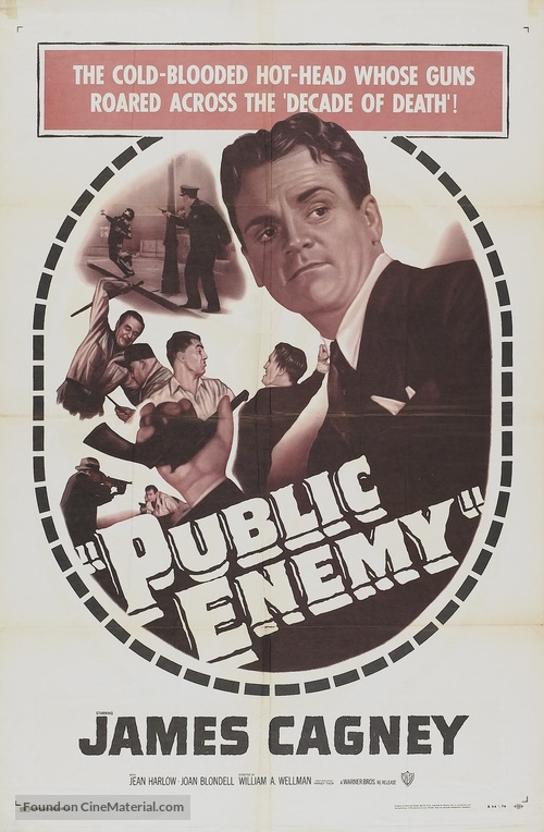 The Public Enemy - Re-release movie poster