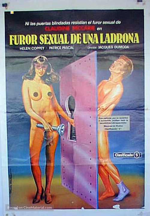 La fureur sexuelle - Spanish Movie Poster