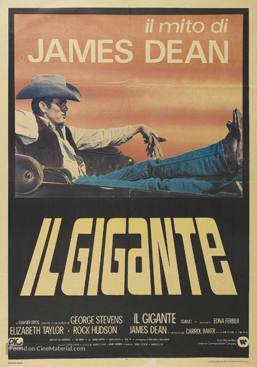 Giant - Italian Movie Poster