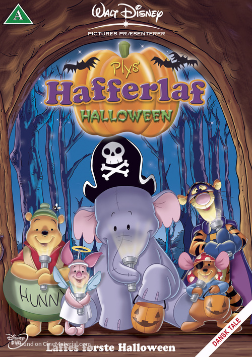 Pooh&#039;s Heffalump Halloween Movie - Danish DVD movie cover