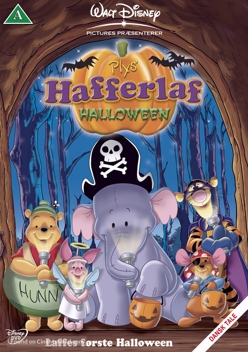 Pooh&#039;s Heffalump Halloween Movie - Danish DVD movie cover