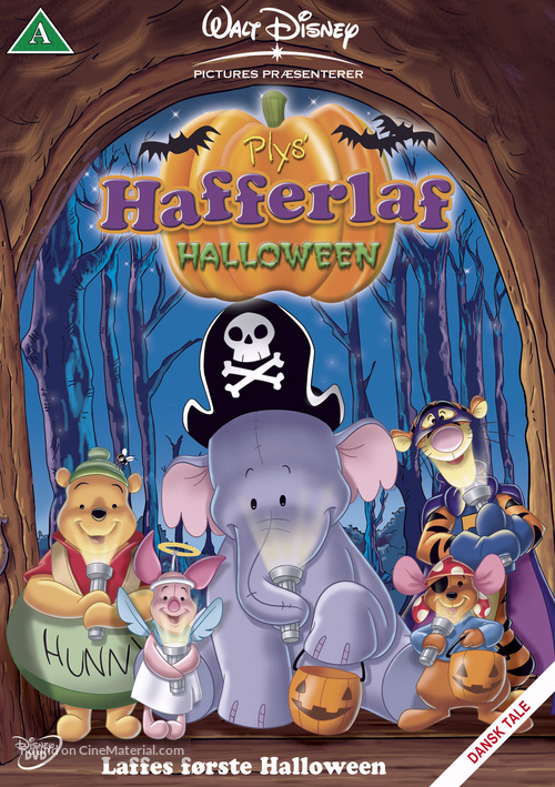 Pooh&#039;s Heffalump Halloween Movie - Danish DVD movie cover