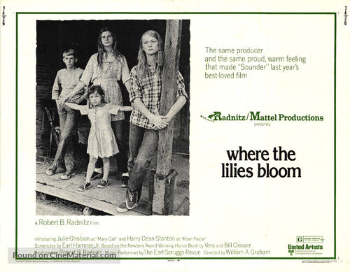 Where the Lilies Bloom - Movie Poster