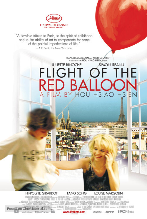 Le voyage du ballon rouge - Movie Poster