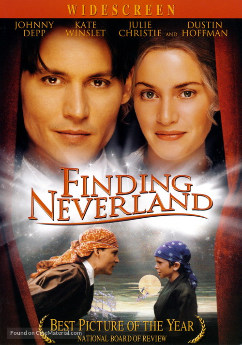 Finding Neverland - DVD movie cover