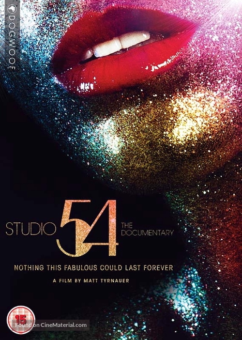 Studio 54 - British DVD movie cover