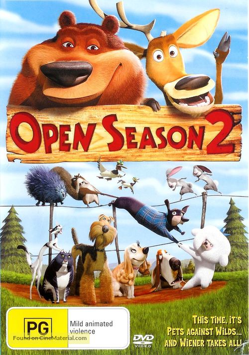 Open Season 2 - Australian DVD movie cover