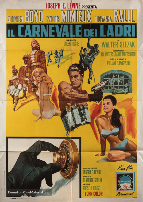 The Caper of the Golden Bulls - Italian Movie Poster