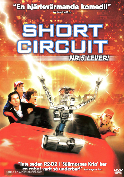 Short Circuit - Swedish Movie Cover