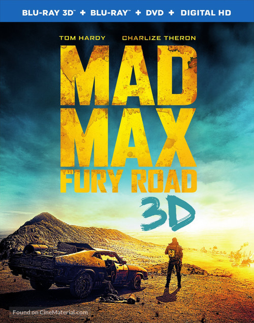Mad Max: Fury Road - Blu-Ray movie cover
