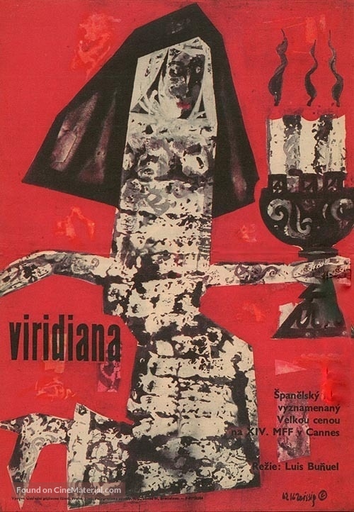 Viridiana - Czech Movie Poster