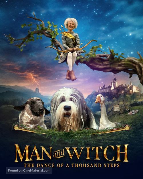 Man &amp; Witch - British Movie Poster