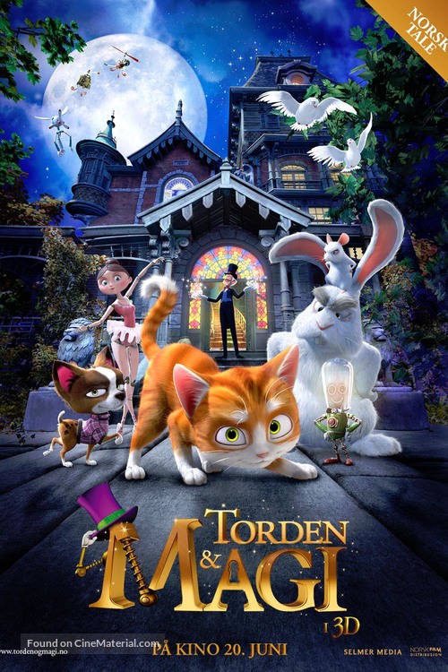 Thunder and The House of Magic - Norwegian Movie Poster