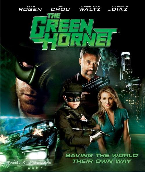 The Green Hornet - Blu-Ray movie cover