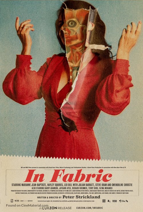 In Fabric - British Movie Poster