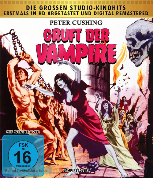 The Vampire Lovers - German Movie Cover