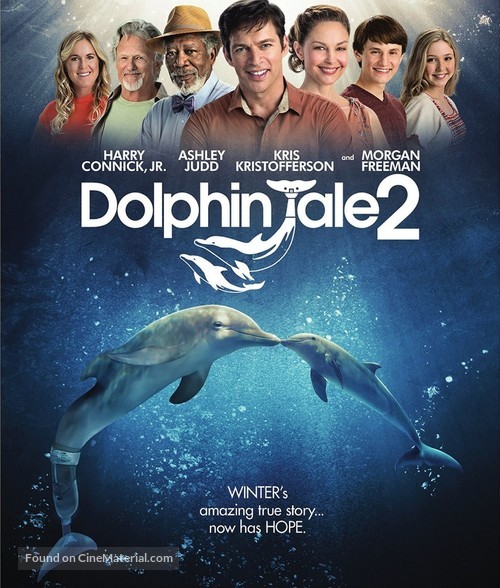 Dolphin Tale 2 - Blu-Ray movie cover