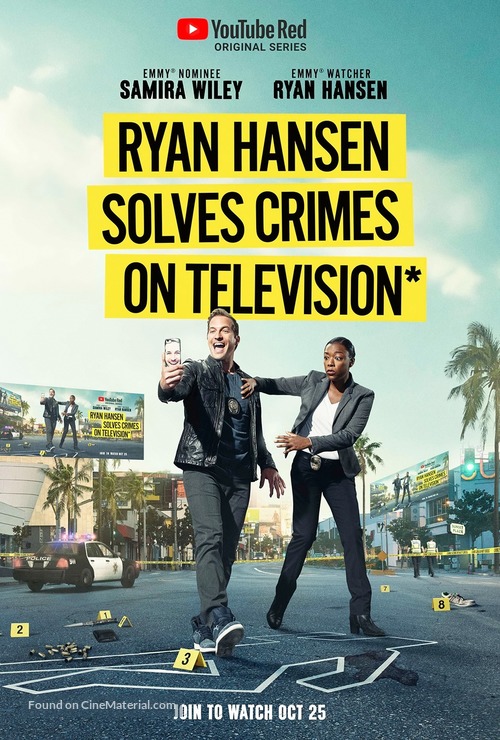 &quot;Ryan Hansen Solves Crimes on Television&quot; - Movie Poster