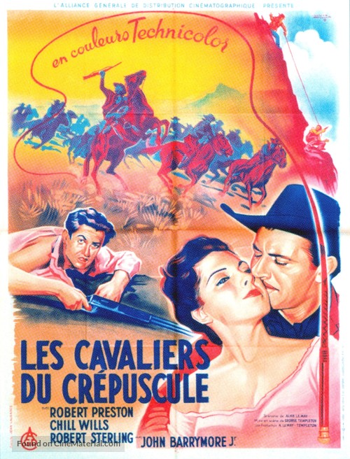 The Sundowners - French Movie Poster
