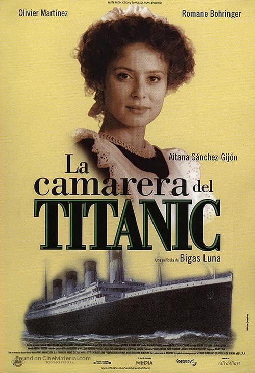 La femme de chambre du Titanic - Spanish Movie Poster