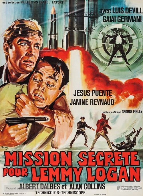 Agente Logan - missione Ypotron - French Movie Poster