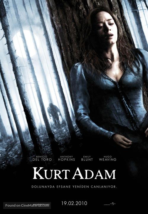 The Wolfman - Turkish Movie Poster