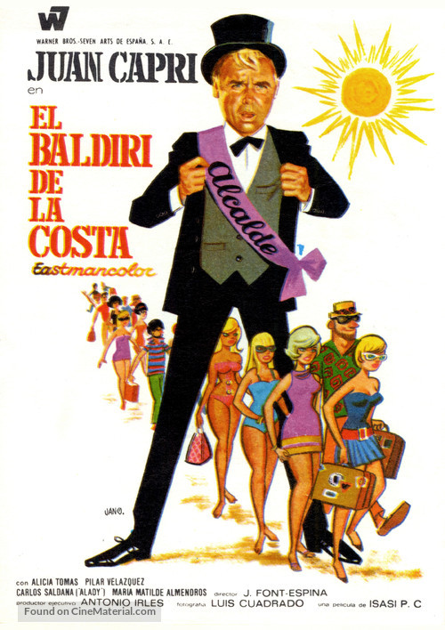 El Baldiri de la costa - Spanish Movie Poster