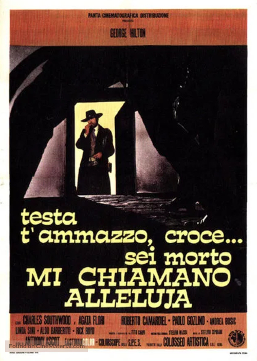 Testa t&#039;ammazzo, croce... sei morto... Mi chiamano Alleluja - Italian Movie Poster