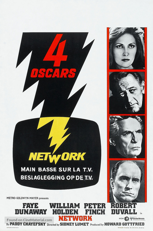 Network - Belgian Movie Poster