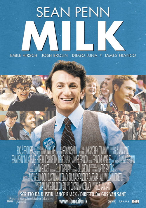 Milk - Italian Movie Poster