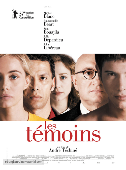Les t&eacute;moins - French Movie Poster