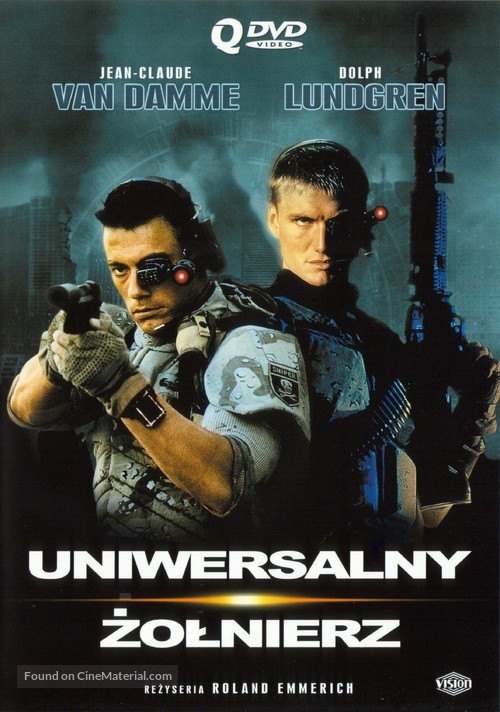 Universal Soldier - Polish DVD movie cover