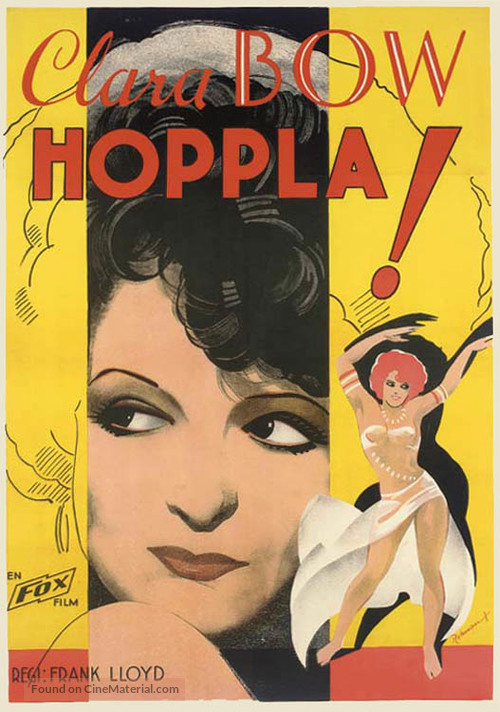 Hoop-La - Swedish Movie Poster