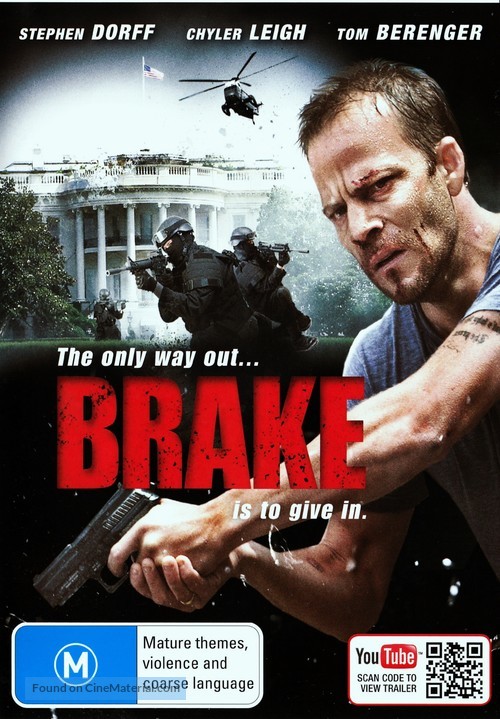 Brake - Australian DVD movie cover