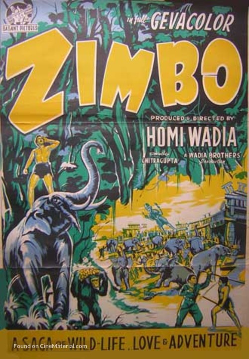 Zimbo - Indian Movie Poster