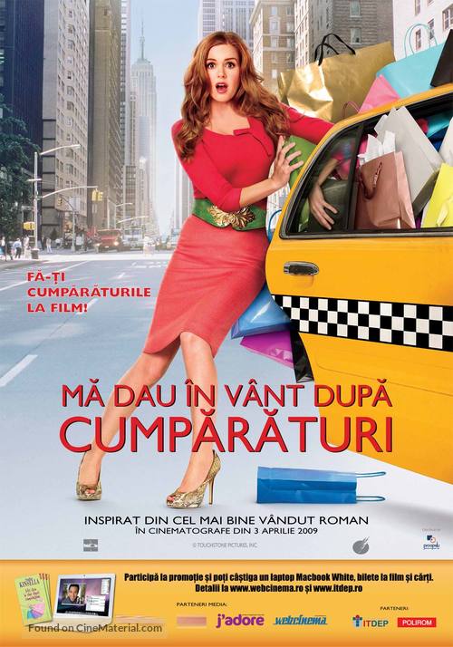 Confessions of a Shopaholic - Romanian Movie Poster