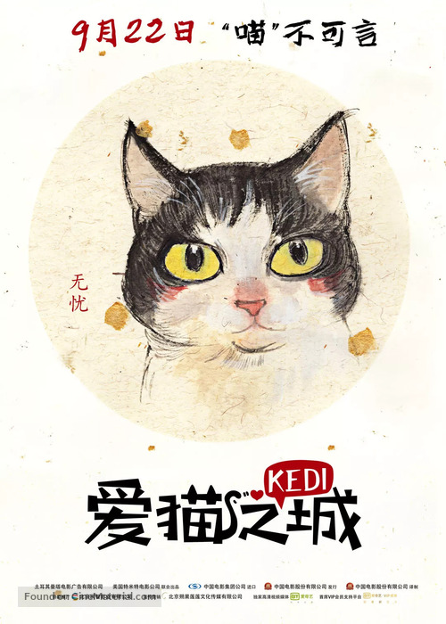 Kedi - Chinese Movie Poster