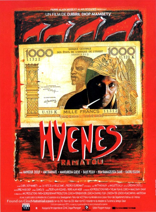 Hy&egrave;nes - French Movie Poster