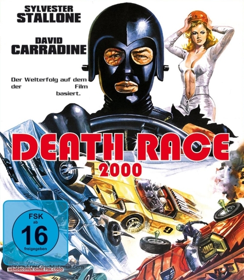 Death Race 2000 - German Blu-Ray movie cover