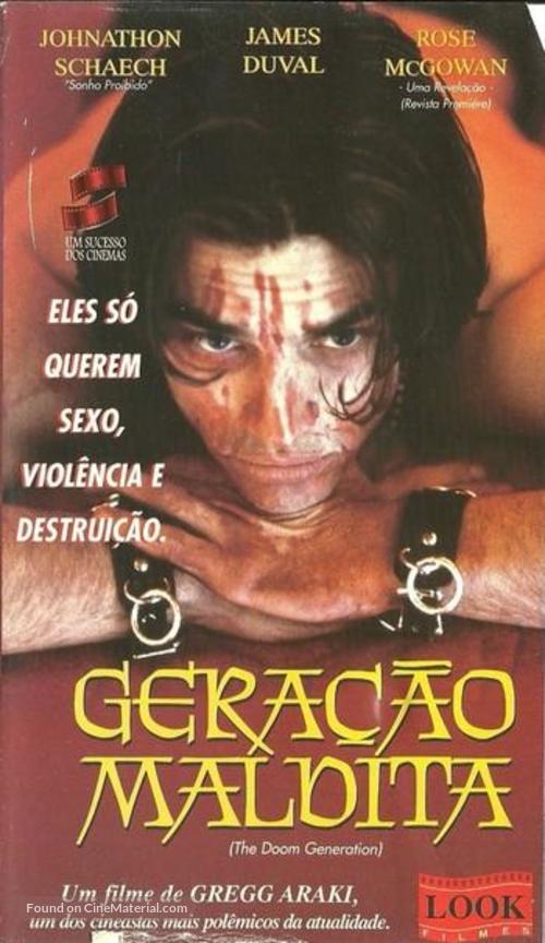 The Doom Generation - Brazilian VHS movie cover