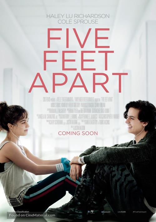 Five Feet Apart - New Zealand Movie Poster