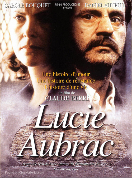 Lucie Aubrac - French DVD movie cover