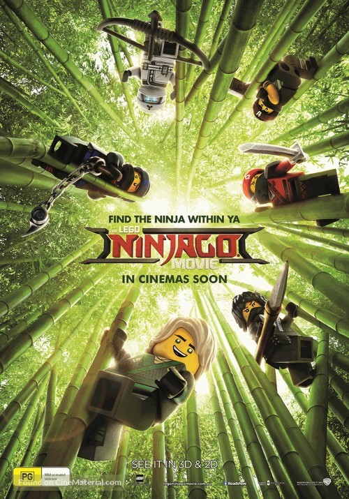 The Lego Ninjago Movie - Australian Movie Poster