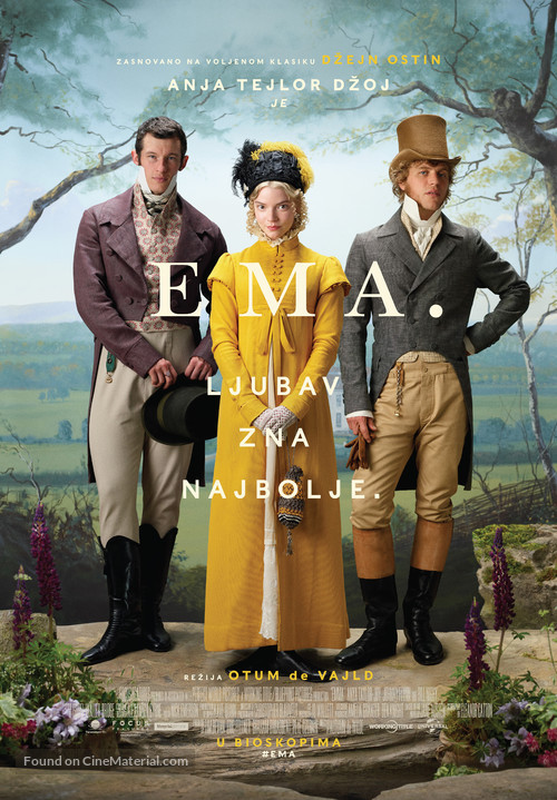 Emma. - Serbian Movie Poster